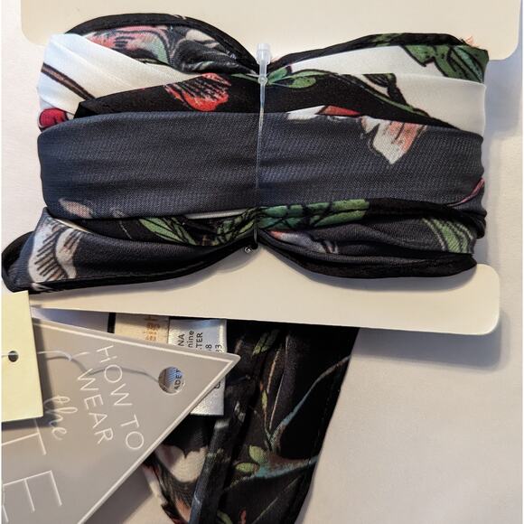 The Kite Headwrap Tie Scarf Floral Headband - Picture 6 of 7